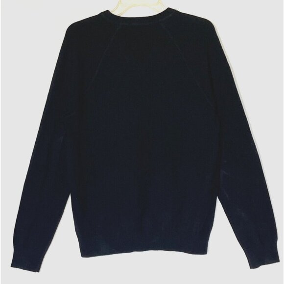 Vince Black Cashmere Wool V-Neck Pullover Sweater - Picture 4 of 9